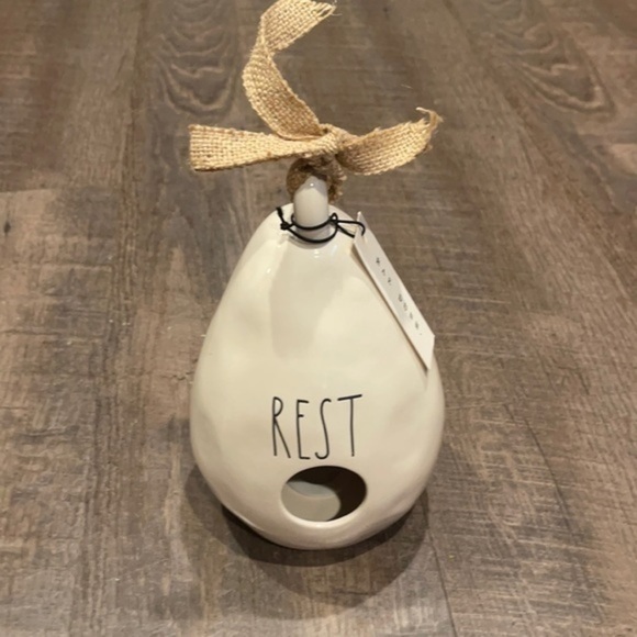 Rae Dunn REST birdhouse - Picture 2 of 4